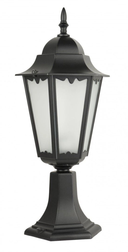 Lampada da giardino a stelo Retro nera 52cm E27 IP43