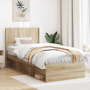 Testiera Letto Rovere Sonoma Legno ingegnerizzato 889727