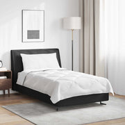 Duvet per Tutte le Stagioni con cuscino 2 pcs Bianco Microfibra 3376566