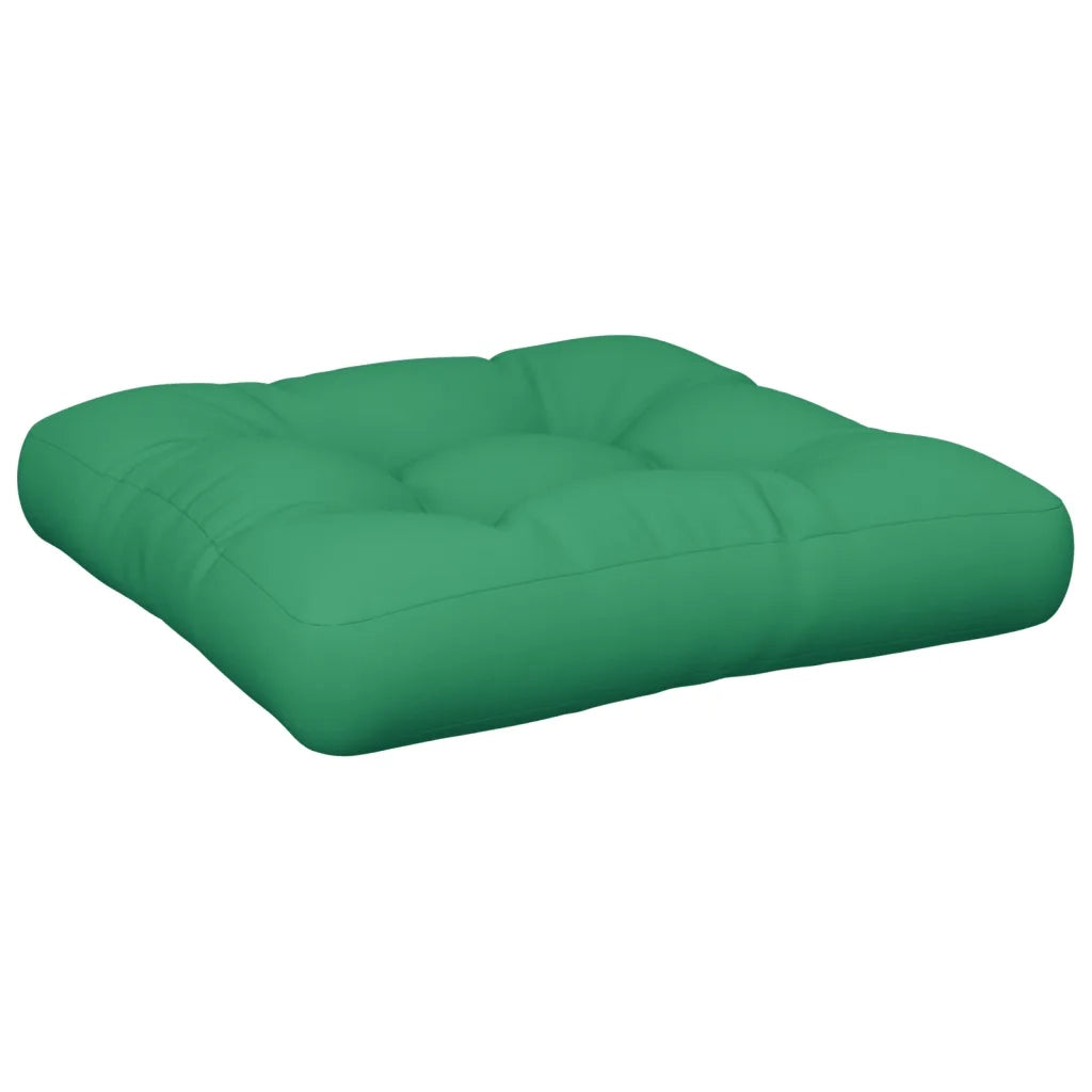 Cuscino per Pallet Verde 60x60x12 cm in Tessuto 360452