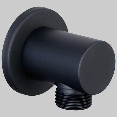PRESA ACQUA TONDA NERO  1/2  1/2     MADE IN ITALY