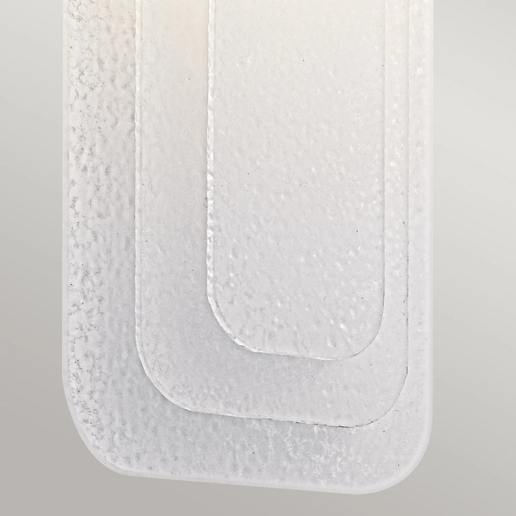 Applique LED 16W ottone verticale rettangolare SERENE Kichler