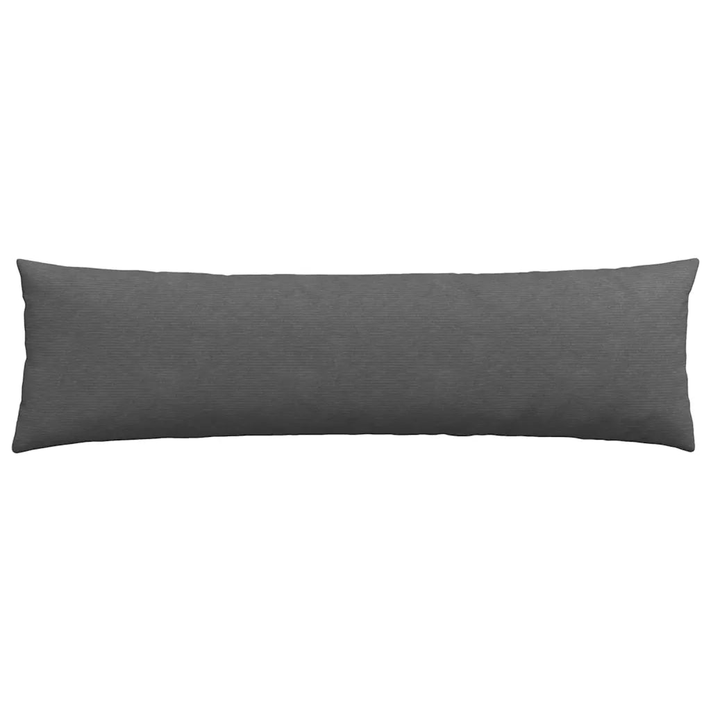 Cuscini da Divano 2 pz | Cuscini per sedie Grigio scuro 145 x 40 cm