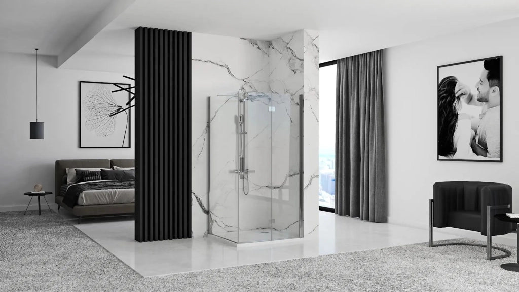 Cabina Doccia Rea Molier Chrom 100x90