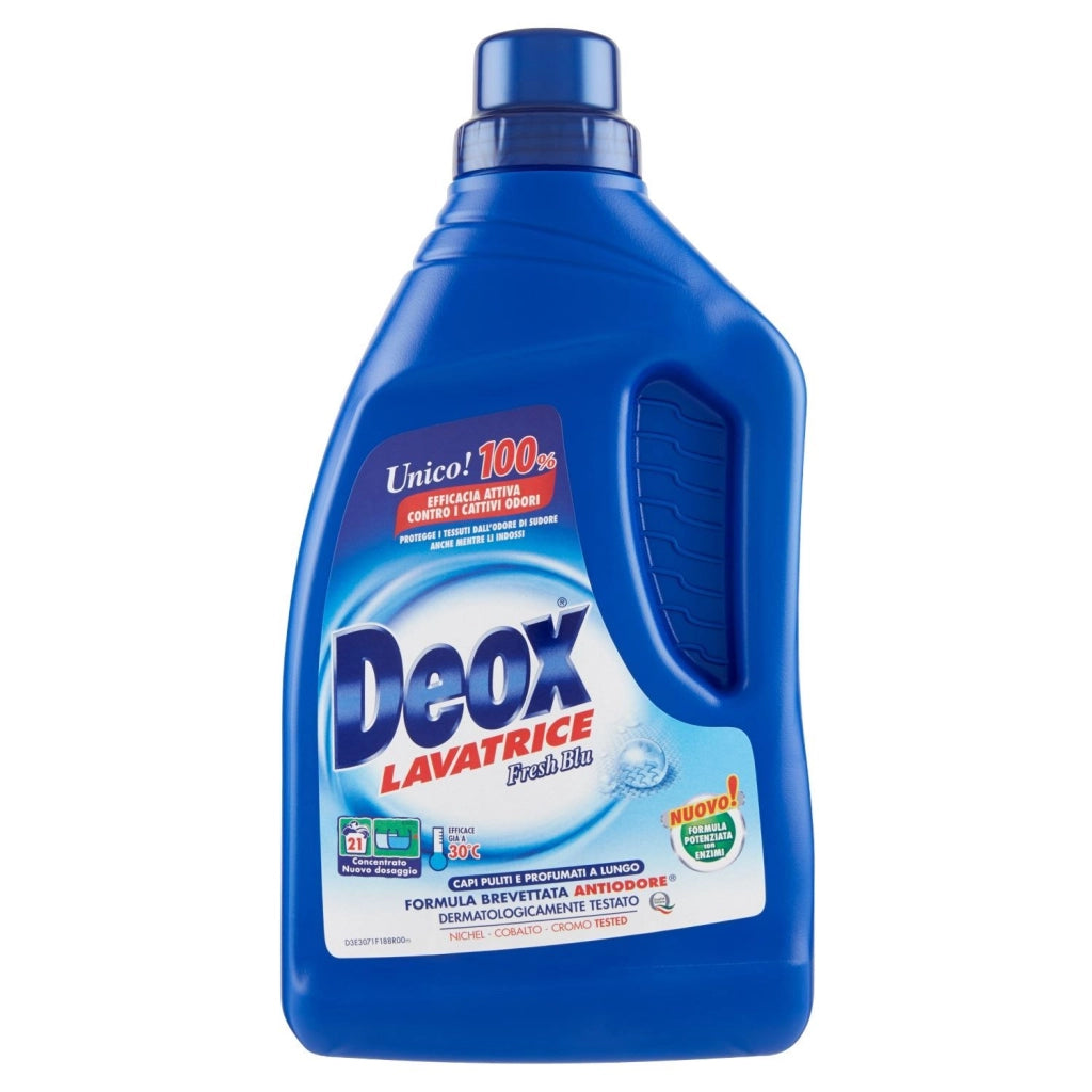 DEOX DETERGENTE BUCATO LAVATRICE FRESH 1050ML 21 LAVAGGI