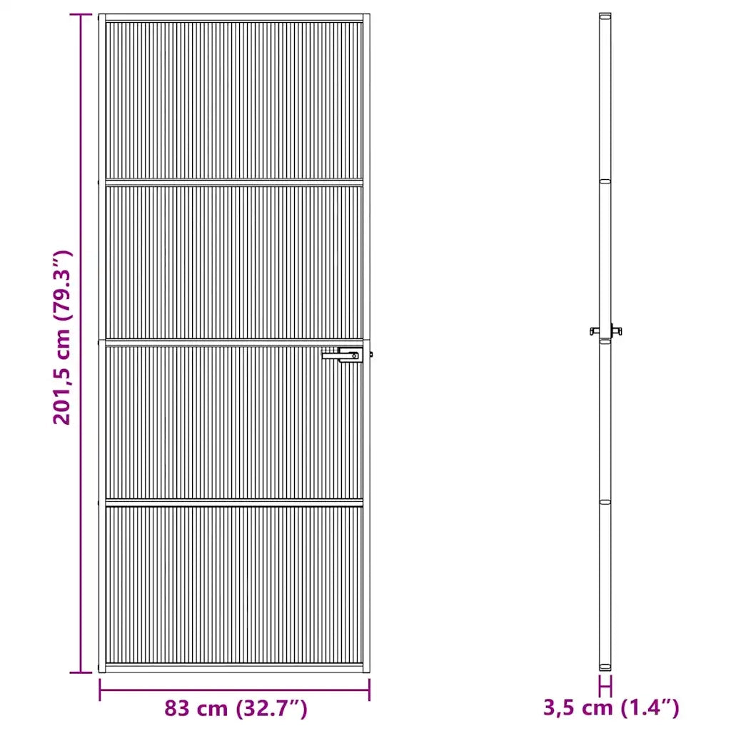 Porta per la casa 83 x 201,5 x 3,5 cm 42025244