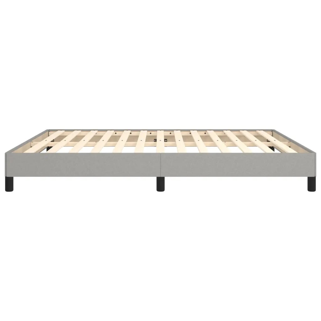 Giroletto senza Materasso Grigio Chiaro 180x200 cm Tessuto 346736
