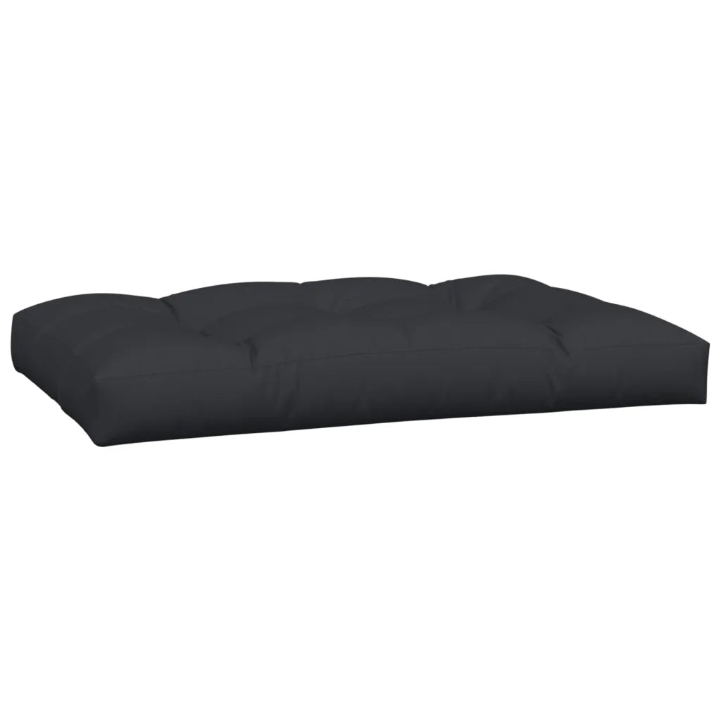 Cuscini per Pallet 2 pz Neri in Tessuto 360740