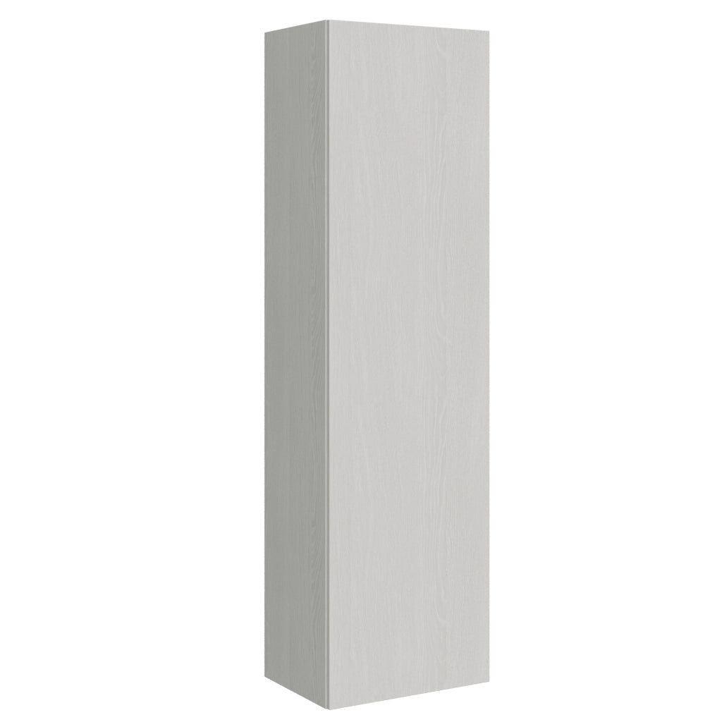Base Colonna a terra L.60 H.210,3 P.39,2 sx-dx Bianco Frassino