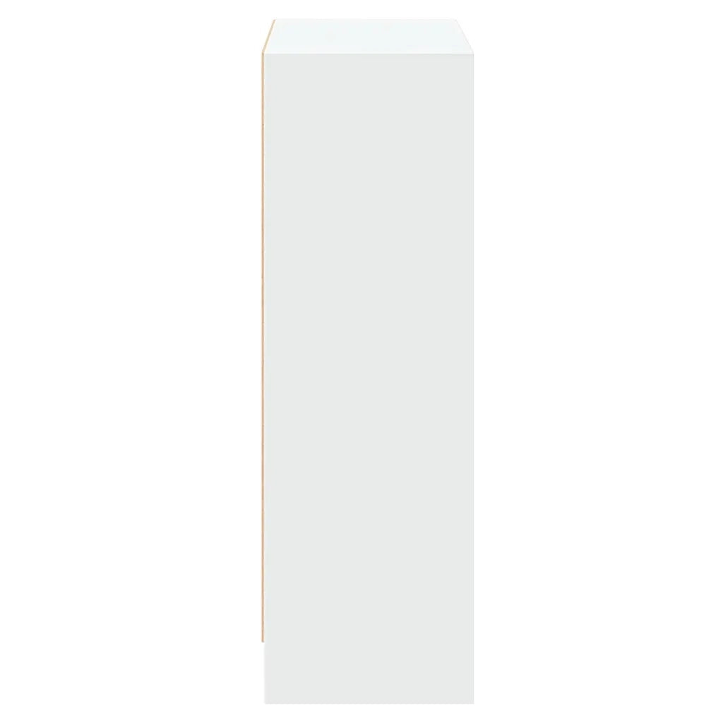 Libreria Bianca 60x24x76 cm in Legno Multistrato 800855
