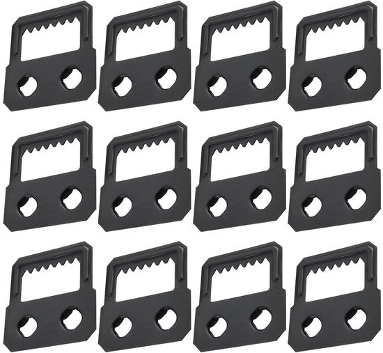 Fotolijsthanger 50 pezzi - Haken self-adesivi - Nero 

Modello: Fotolijsthanger 50 pezzi 
Specifica tecnica: Zelfbevestigende Haken