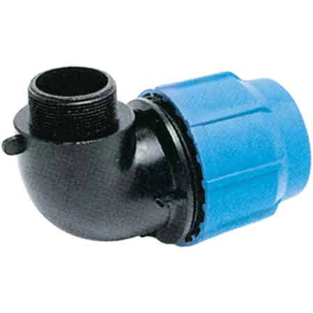 GOMITO A 90  ° CON DERIVAZIONE MASCHIO PP  EE ? 32x1 - UNIDELTA