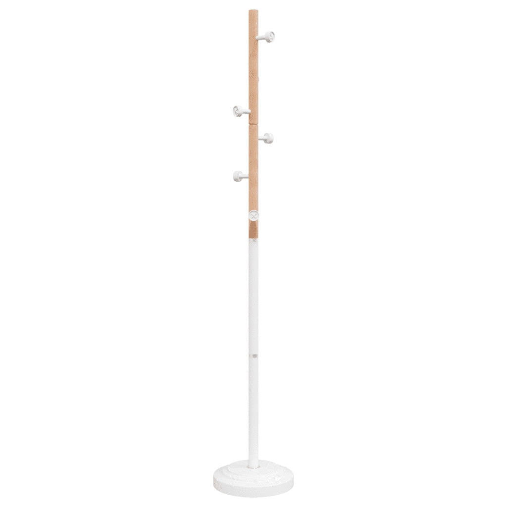 Appendiabiti Bianco 177 cm in Ferro Verniciato a Polvere CFW2022498