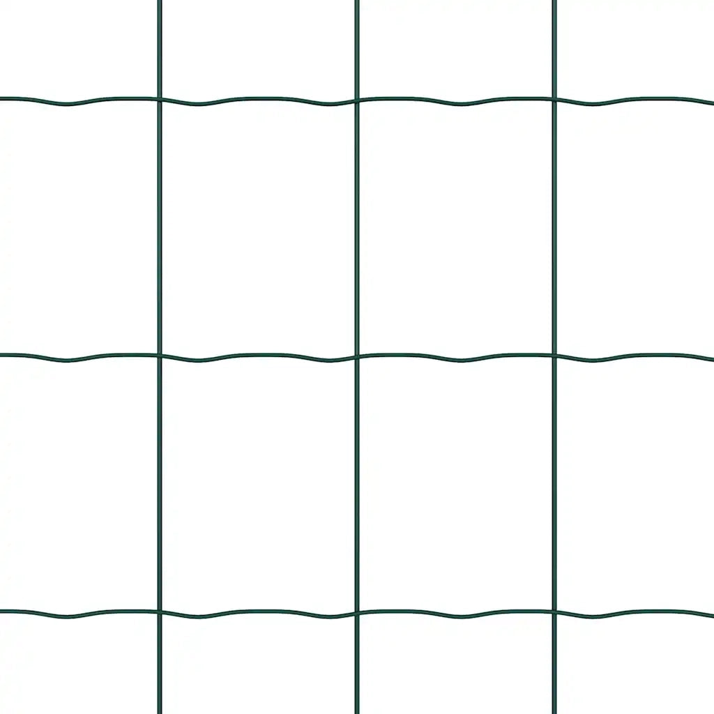 Recinzione Euro Verde 1,6 x 10 m Ferro rivestito in PVC 42004361