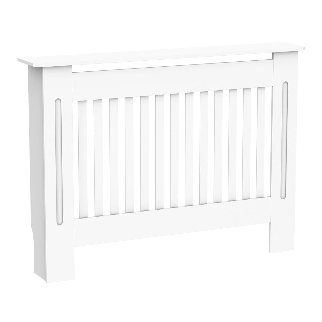 Copritermosifone in MDF ¨C Xylo ¨C Bianco, 112x19x81 cm