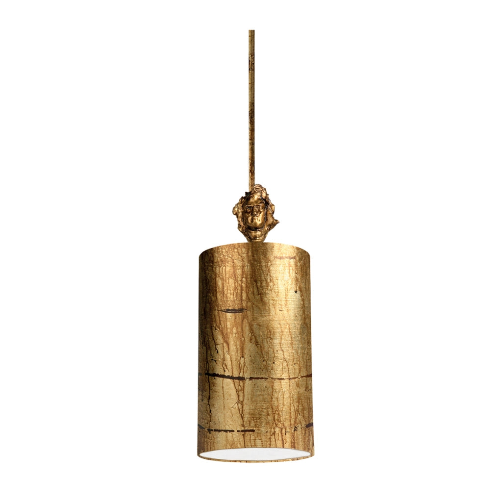 Flambeau Fragment lampada a sospensione oro anticato E27