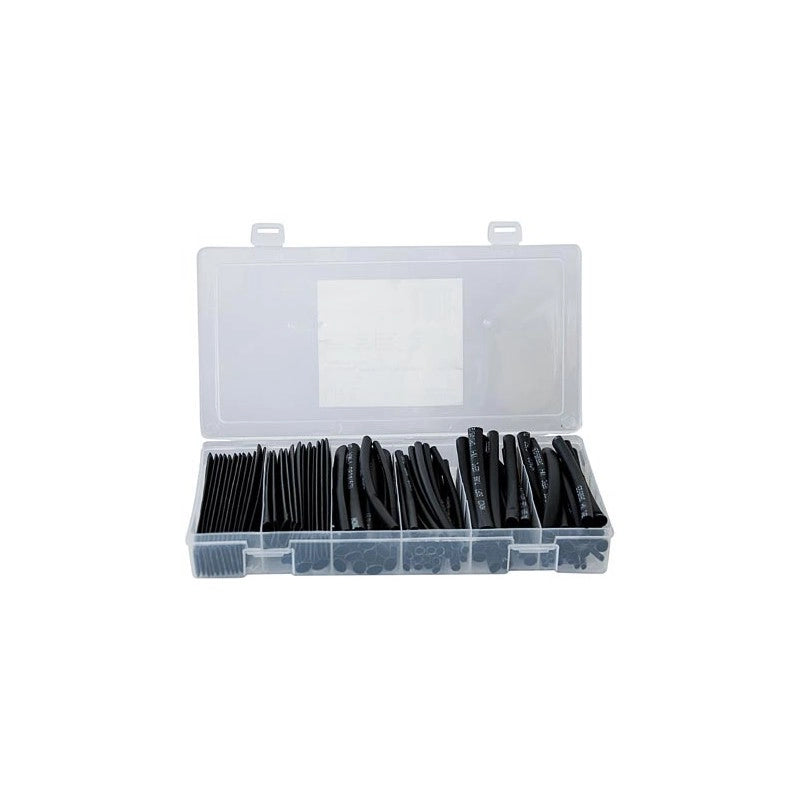 Guaina termorestringente 100 pezzi nero