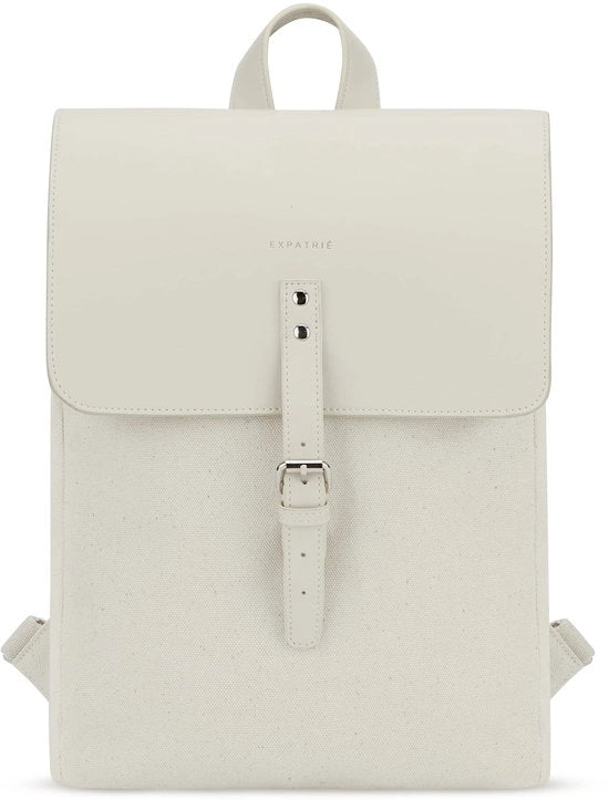 Borsa da città elegante per donne - 10L - Canapa e Pelle - Impermeabile