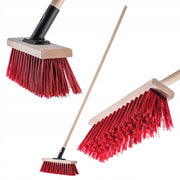 Scopa da giardino KADAX per spazzare strade e giardini, 30 cm