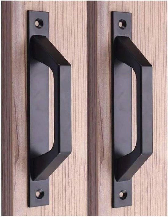 Maniglia Bifacciale in Forma a D per Porte Scorrevoli e Armadi