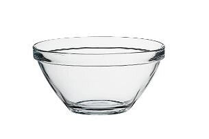 Insalatiera trasparente in vetro pompei 20 cm bormioli rocco