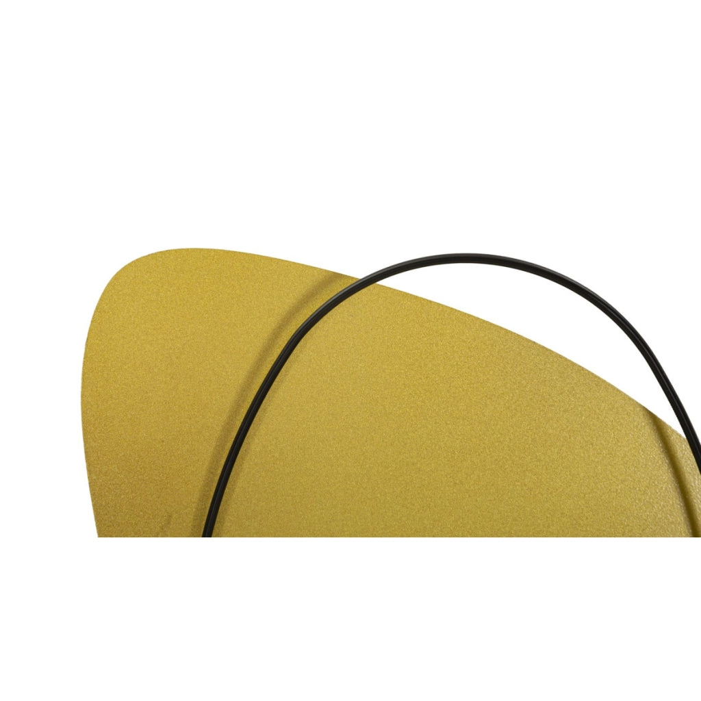 Lampada a Parete VKH72, Oro, Metallo, 28x17x32 cm