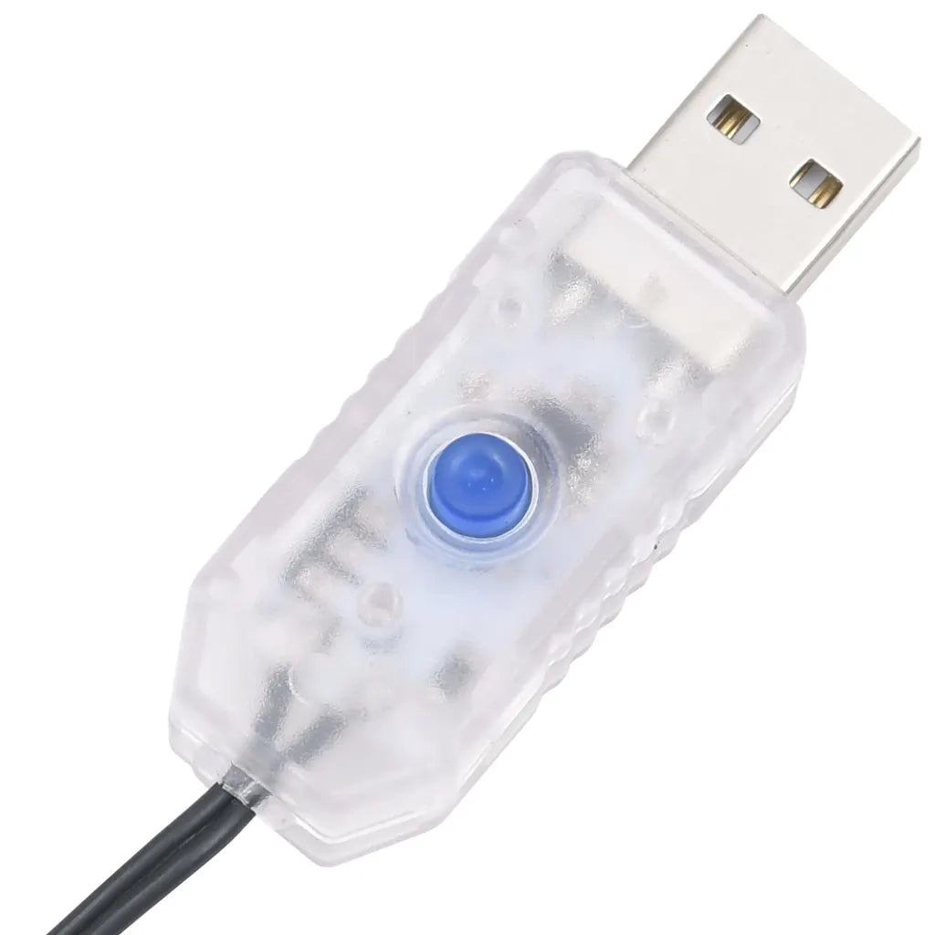 Stringa LED con 300 Luci LED Pastello Multicolore 30 m in PVC 343207