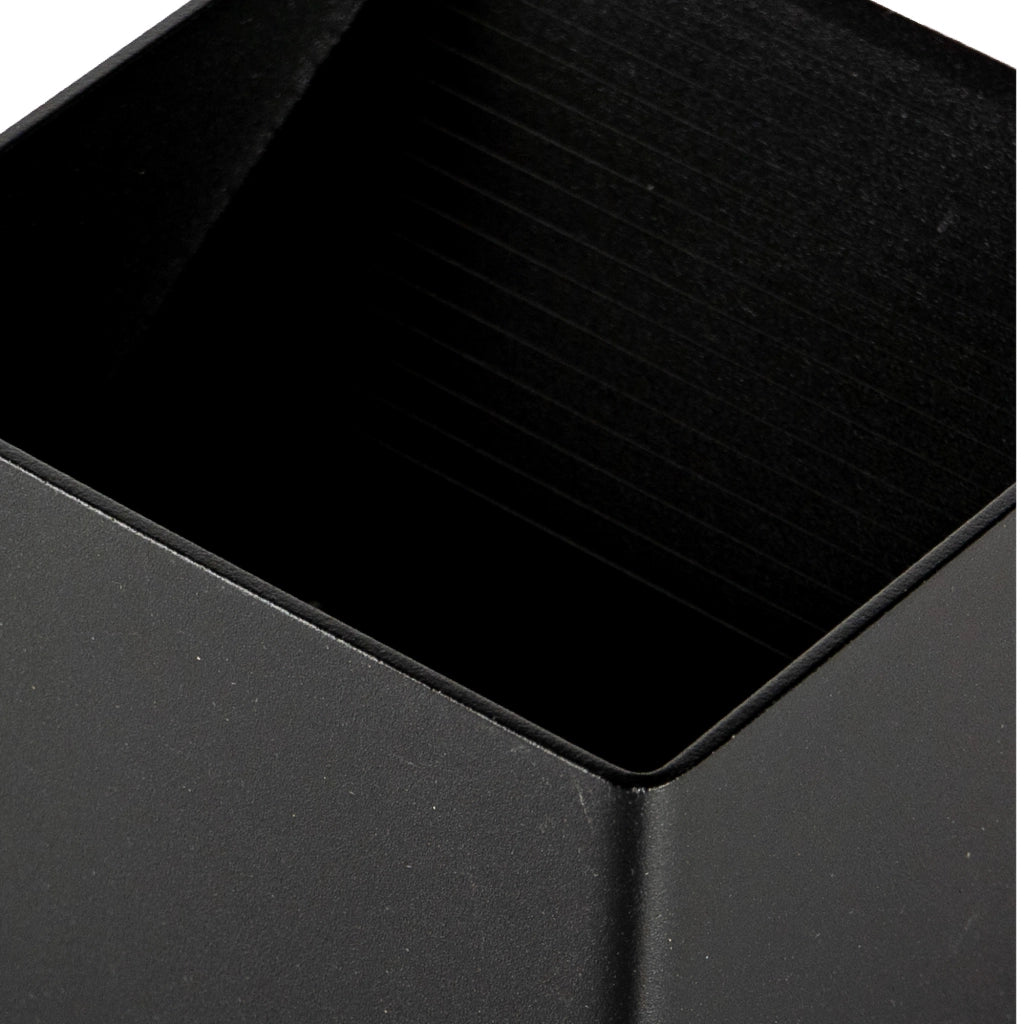 Set 2 Pezzi Applique LED da Parete 2 LED Design Quadrato IP65 Interno/Esterno Luce Naturale o Fredda Nero o Bianco Luce Fredda - Nero