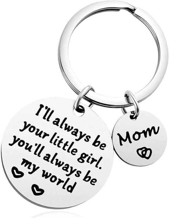 Sostegno per chiavi personalizzato per mamma - Idee regalo per la festa della mamma - Acciaio inossidabile - Sostegno per chiavi personalizzato - Regalo originale per mamma