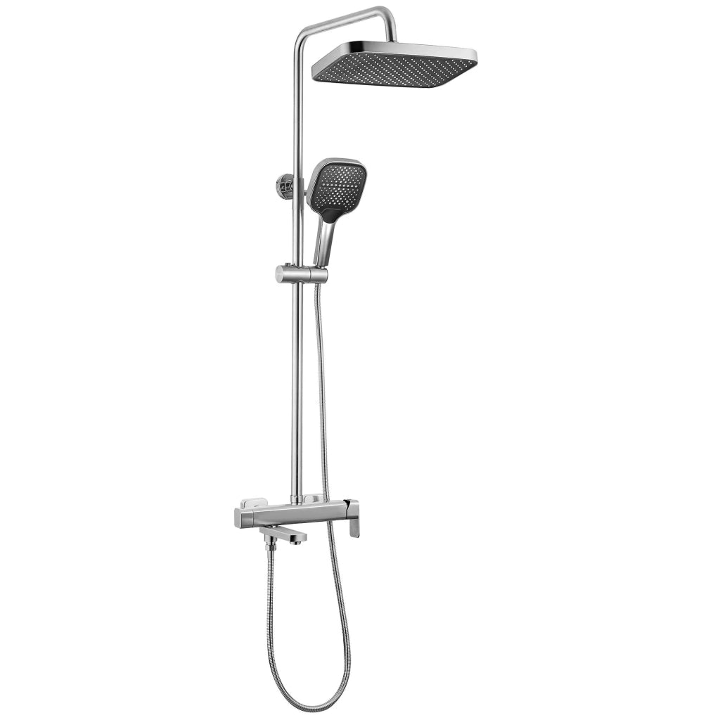 Set Doccia Rea Arlo Brush Nickle