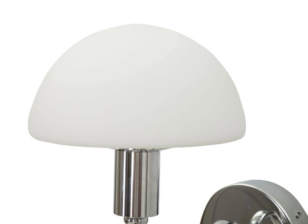 LAMPADA DA MURO LOVY SILVER CM 23X15X22