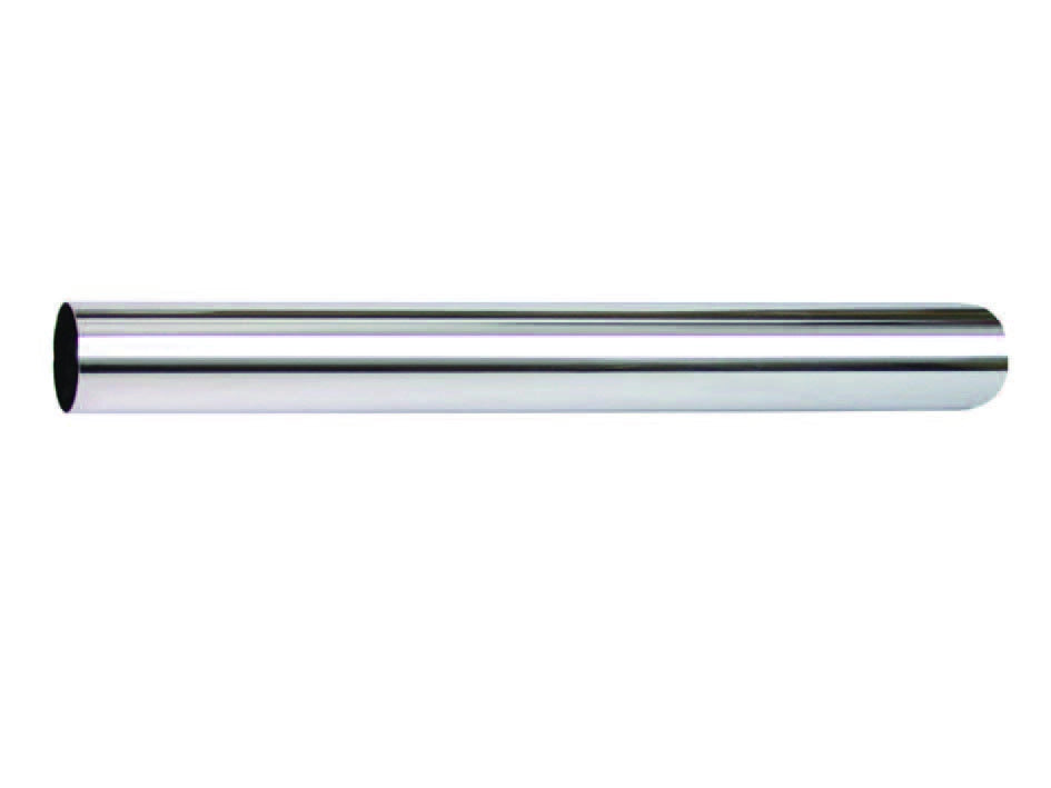 CANOTTO LISCIO IN OTTONE CROMATO- - ø mm.40 lunghezza cm.30 - 5 pezzi