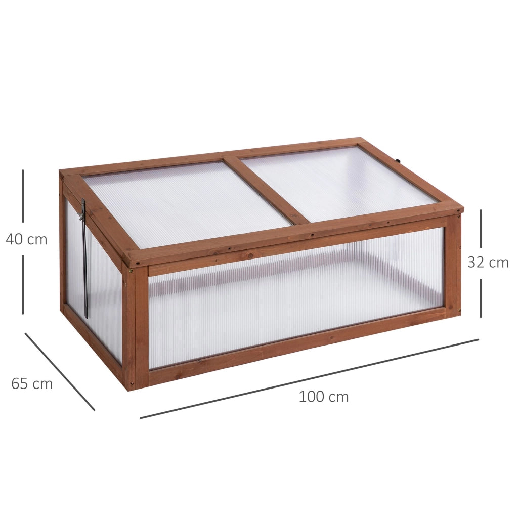 Mini Serra per Giardino ¨C Minimal ¨C 100x65x40 cm
