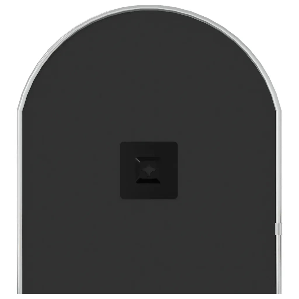 Specchio da Parete | Specchio decorativo Argento 70x30 cm Ovale