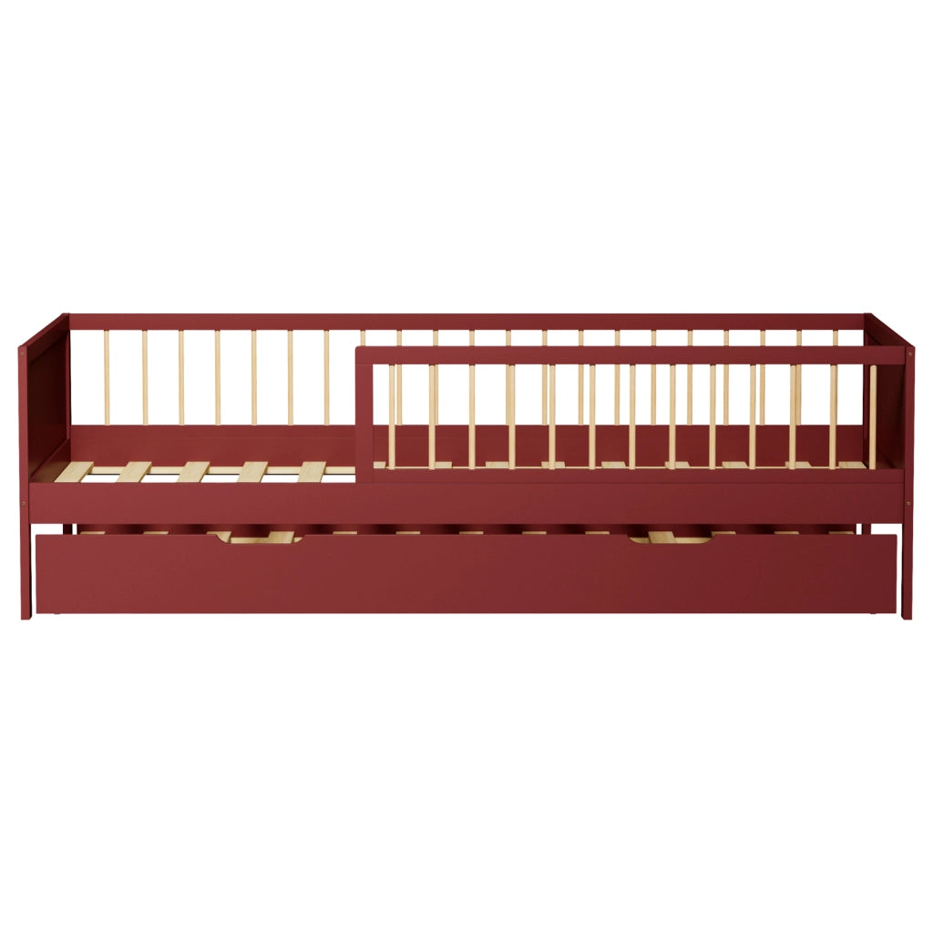 Letto a scomparsa per bambini 190x90cm terracotta ADAM