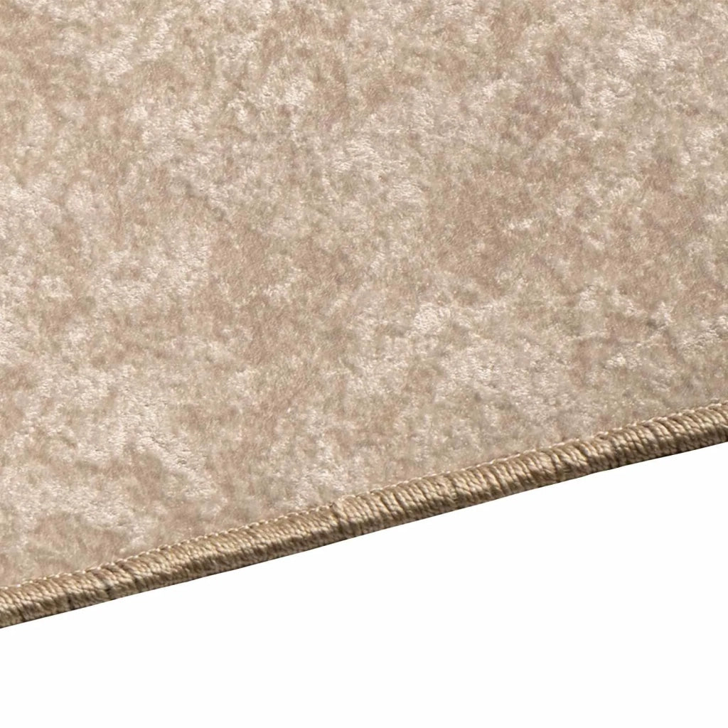 Runner Tappeto MARSA Beige 80 x 150 cm Poliestere e PVC 42023082