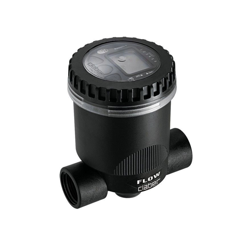 Claber 90826 Elettrovalvola Programmabile 1'' F IP68 9V Bistabile 0,5 12 bar 4,6 96 l-min 6 cicli al giorno