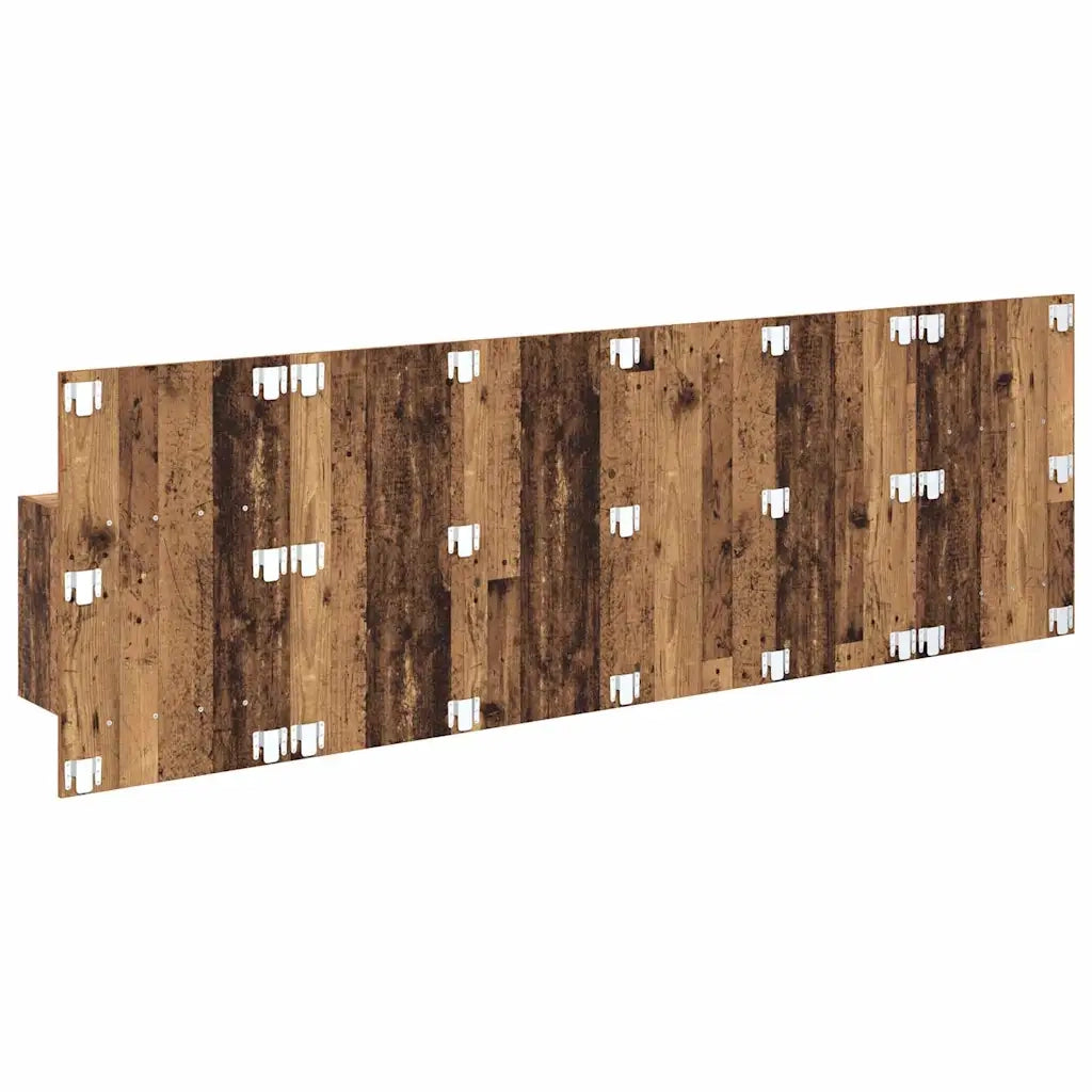 Testata con Comodino 3 pcs Legno vecchio Legno multistrato 3415805