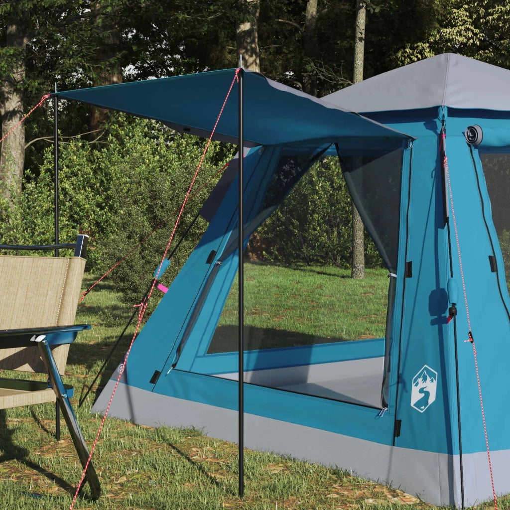 Tenda Istantanea con Catena per la Pioggia per 3 Persone con Rilascio Veloce 42008400
