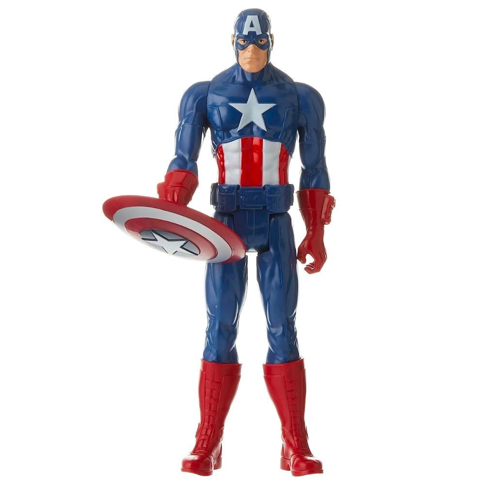 Trade Shop - Capitan America Personaggi Marvel Avengers Gioco Per Bambini Supereroi 30 Cm -