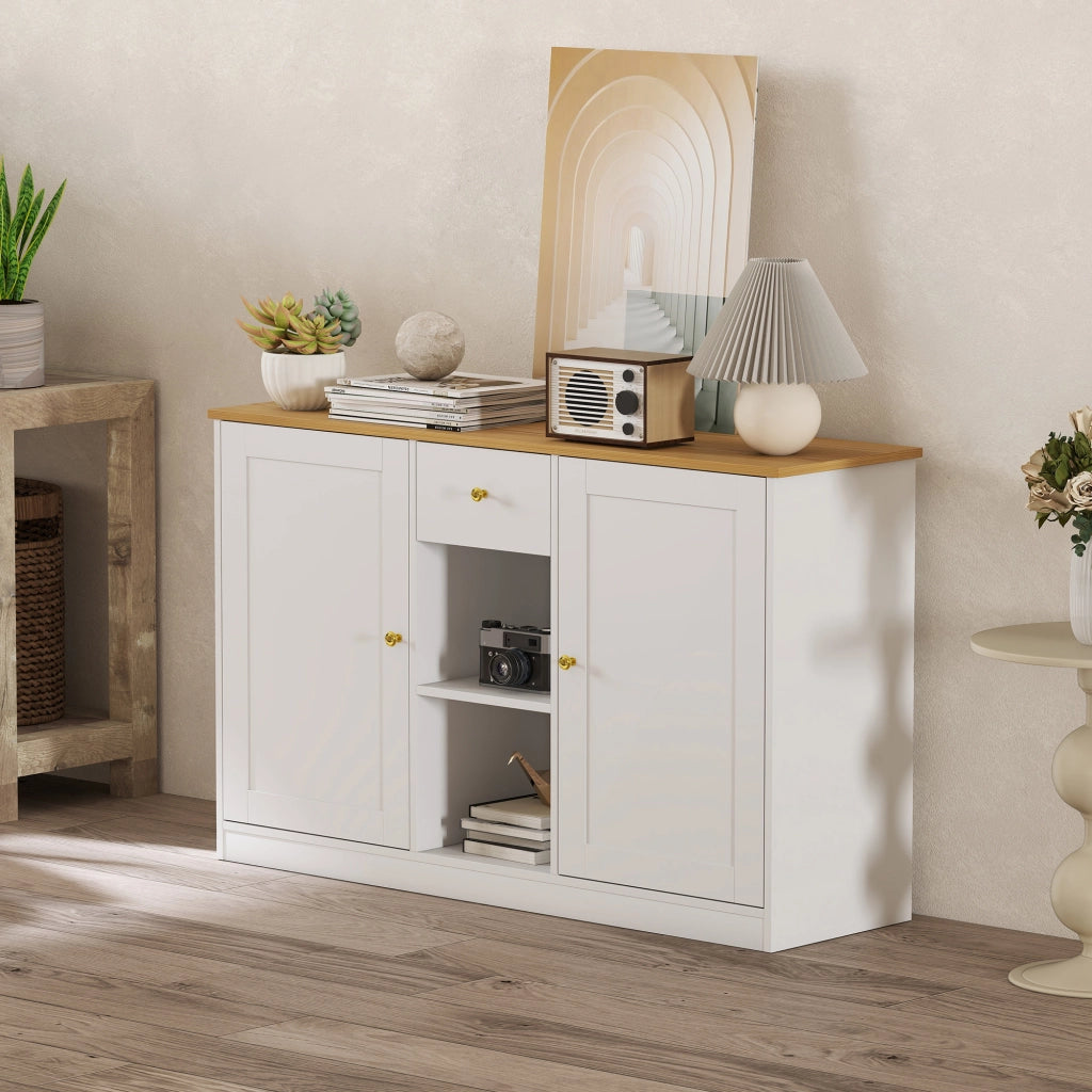 Mobile da cucina con cassetto e ante ¨C Xylo ¨C Bianco Spanplatte