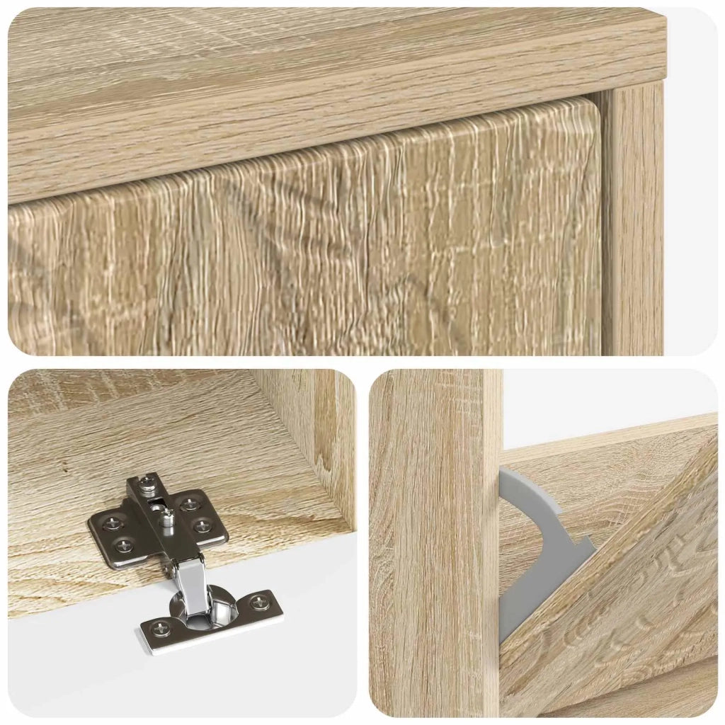 Mobile per scarpe DELFT 78 x 24 x 103 cm Legno ingegnerizzato 897097