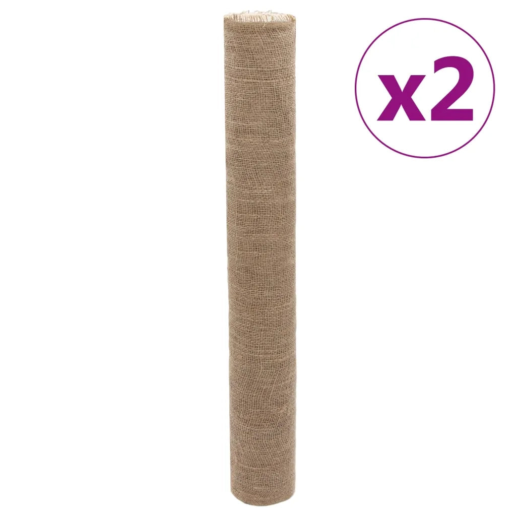 Rotoli in Iuta 2 pz 1x50 m 100% Iuta 200 gsm