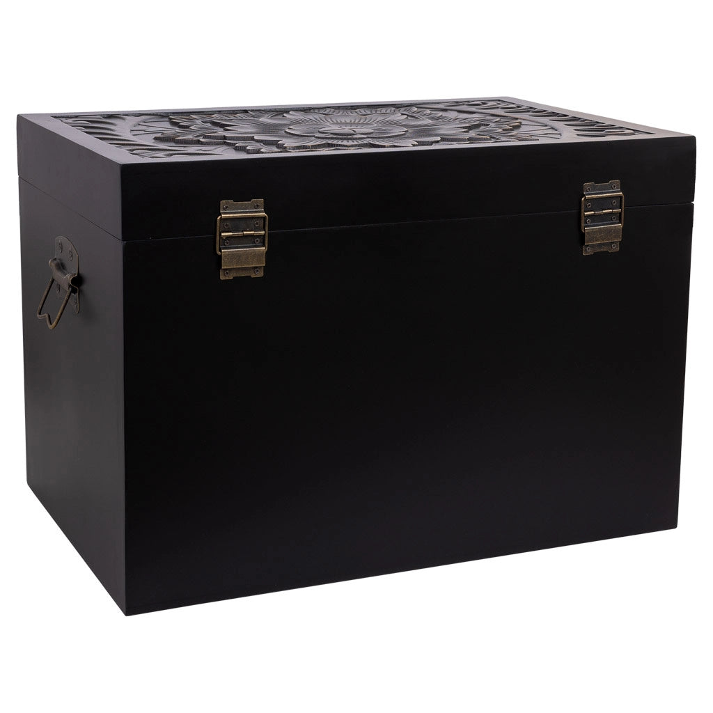 Baule in legno 60x40x42h cm