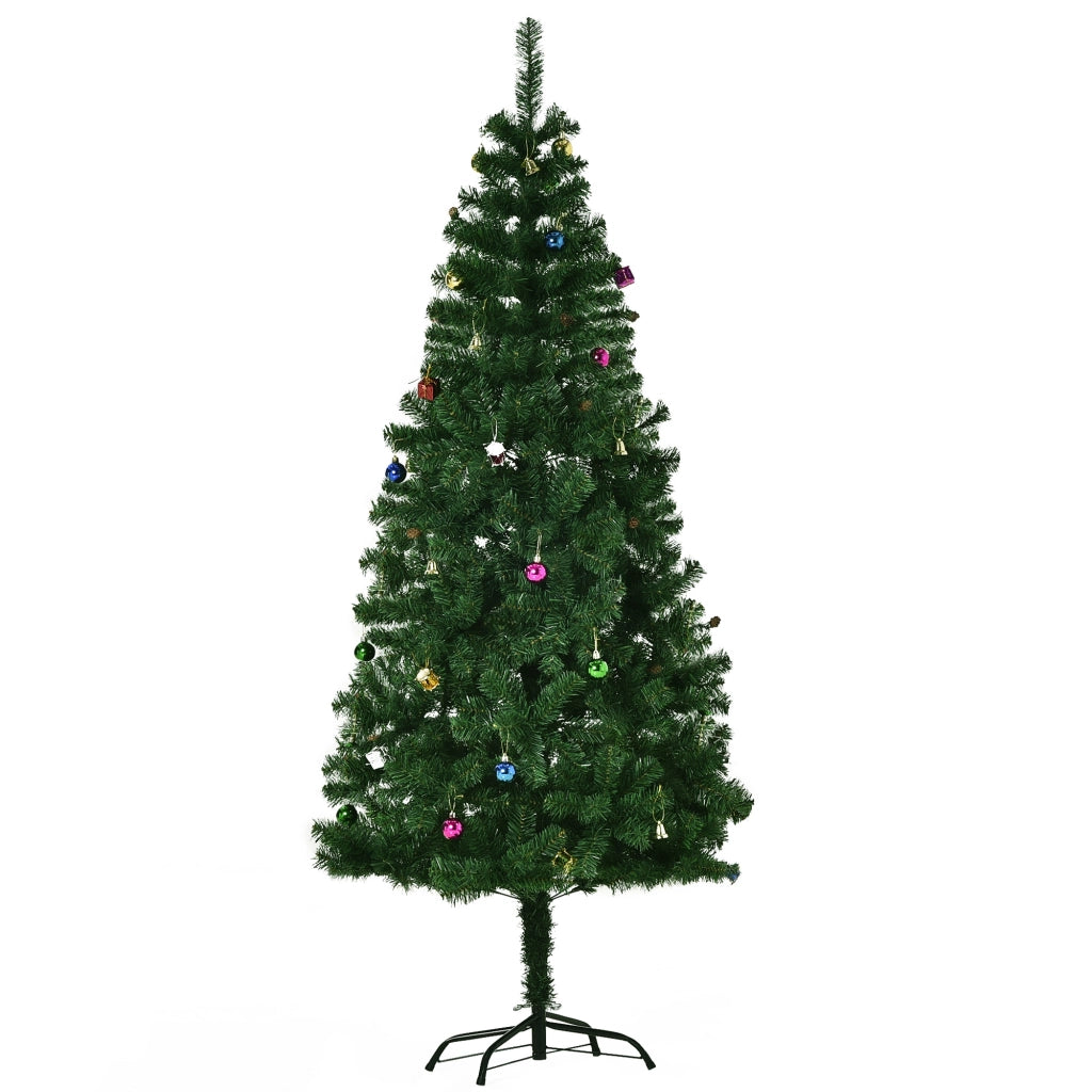 Albero di Natale Artificiale ¨C Minimal ¨C Verde 180 cm 624 Rami