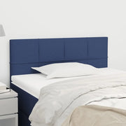 Testiera-Testata-Testiera Decorativa Blu 80x5x78/88 cm in Tessuto 291941