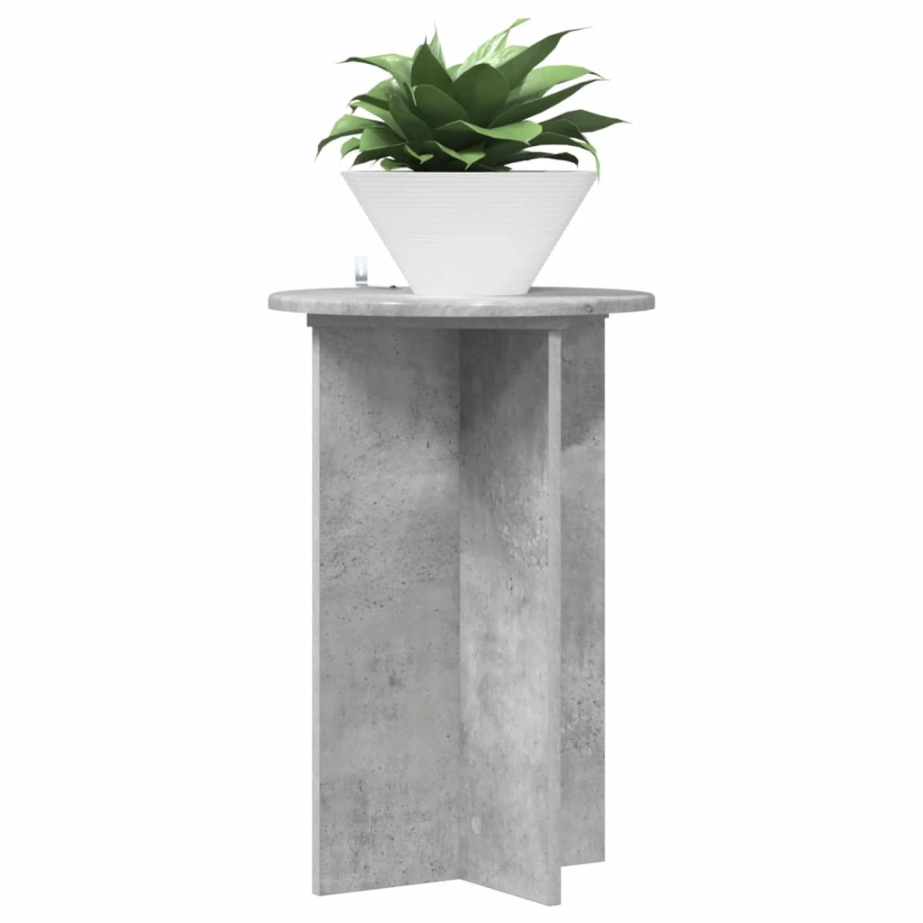 Supporto per piante 2 pcs Grigio Cemento Ø40 x 60 cm 899711