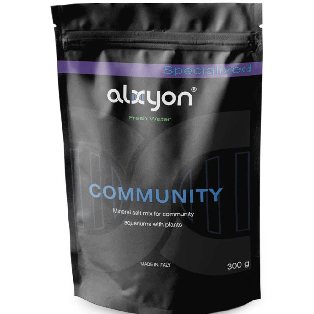 Alxyon Specialized Community - integratore di sali per acquari di comunità Formato: 300 gr