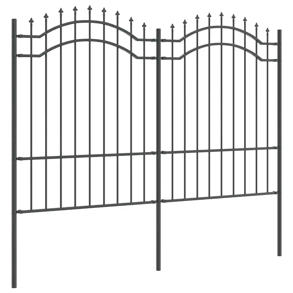 Recinzione per Giardino Woerden Grigio 240 x 190 cm 42003961