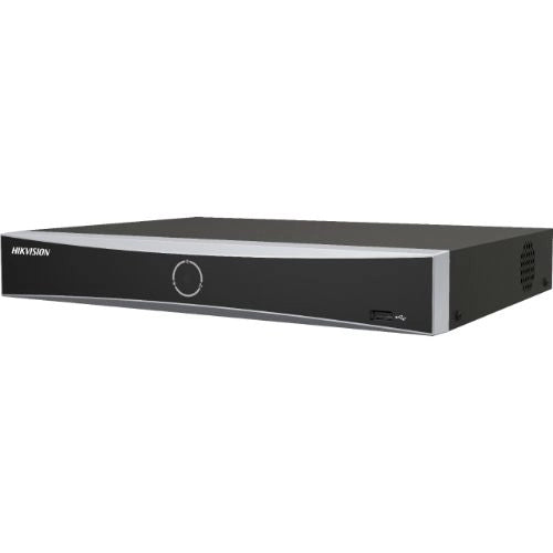 Nvr 4 ingressi ip poe. risoluzione dei canali ip fino a 12mp supporta 1 uscita video hdmi (4k), 1 vga (fullhd) - 2xusb 2.0 - DS-7604NXI-K1/4P
